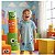 fantasia de monstro masculina infantil menino macacão 100% algodão tamanhos 1 a 4 anos - Imagem 2