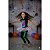 fantasia infantil menina halloween conjunto esqueleto neon blusa legging saia tule tamanhos 1 a 10 anos - Imagem 2