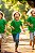 camiseta infantil verde bandeira lisa 100% algodão unissex feita para durar vários tamanhos 2 a 16 - Imagem 4