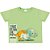 camiseta infantil menino dinossauro malha algodão macia confortável  com variedades de cores nos tamanhos 2 e 3 anos - Imagem 4