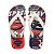 Chinelo havaianas infantil menino kids cars mcqueen branco solado tradicional nos tamanhos 23 a 32 - Imagem 1