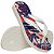 Chinelo havaianas infantil menino kids cars mcqueen branco solado tradicional nos tamanhos 23 a 32 - Imagem 3