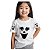camiseta customizada infantil fantasminha unissex branca 100% algodão confortável tamanhos 2 a 10 anos - Imagem 1