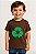 camiseta personalizada infantil unissex 100% algodão estampa simbolo reciclagem digital várias cores tamanhos 2 a 8 - Imagem 1