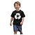 camiseta personalizada infantil unissex 100% algodão simbolo reciclagem digital várias cores tamanhos 4 a 10 - Imagem 1