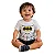 camiseta batman bebê menino estampa peitoral branca 100% algodão suave tamanhos 2 e 3 anos - Imagem 2