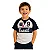 camiseta infantil Brasil menino azul marinho 100% algodão confortável tamanhos 6 e 8 - Imagem 1