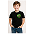camiseta infantil Brasil escudo coração 100% algodão macia confortável tamanhos 2 a 16 - Imagem 2