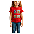 camiseta infantil festa junina simbolos divertidos 100% algodão confortável tamanhos 2 a 10 - Imagem 2