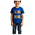 camiseta infantil festa junina simbolos divertidos 100% algodão confortável tamanhos 2 a 10 - Imagem 3