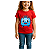 camiseta caminhão face baby infantil unissex divertido algodão confortável várias cores tamanhos 2 a 8 - Imagem 3