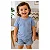 camiseta infantil azul celeste unissex lisa 100% algodão suave macia tamanho 2 a 6 - Imagem 3