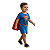 kit presente infantil menino super homem camiseta com capa cueca boxer algodão tamanhos 8 e 10 anos - Imagem 3