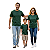 camiseta verde militar musgo básica unissex 100% algodão macia confortável tamanho infantil juvenil adulto - Imagem 3