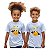 camiseta infantil halloween unissex estampa digital 100% algodão confortável tamanhos 2 a 16 - Imagem 1