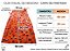 capa bruxinha infantil feminina túnica halloween colorida poliéster várias cores tamanho 80cm x 50cm - Imagem 4