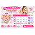 calcinha infantil menina kit 3 unidades 100% algodão confortável estampada cores sortidas tamanhos P a G - Imagem 4