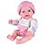Boneca Life Baby Menina Com CHupeta - Imagem 1