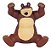 Urso Em Vinil Da Masha Cotiplas - Imagem 1