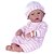 Boneca Love Bebe By Cotiplas com Bercinho - Imagem 3