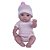 Bonecas Display Baby Pedacinho Com Macacão Cotiplas - Imagem 2