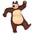 Brinquedo Urso Com Surpresinhas Da Masha e Urso - Imagem 2