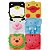 Brinquedo Looloo Kids Zoo Cubos Em Vinil Para Bebês - Imagem 2
