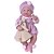 Boneca Coleção Fiorella Reborn Bebê Grande Com Naninha - Imagem 2