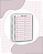 Agenda Floral Vermelha Alfabeto - Imagem 4