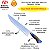Faca Churrasco 9" - Aço Inox -  Azurra - Imagem 2