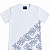 10 ALEF PERETZ CAMISETA BRANCA LOGO MARINHO - Imagem 1