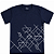 14 ALEF PERETZ CAMISETA MARINHO LOGO BRANCO - Imagem 1