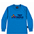 24 TINY PEOPLE CAMISETA MANGA LONGA AZUL - Imagem 1