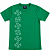 15 ALEF PERETZ CAMISETA VERDE LOGO BRANCO - Imagem 1