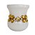 Chocker em Pedraria Com Fecho - Dourada - Imagem 1
