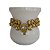 Chocker em Pedraria de Amarrar - Dourado - Imagem 1