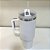 Copo Garrafa Térmica Inox com Canudo Preta - 1,2L Personalizada - Imagem 4