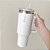 Presente Mãe - Copo Garrafa Térmica Inox com Canudo Branco - 1,2L Personalizada - Imagem 4