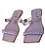 SHOE RASTEIRA LILAS PEDRAS - Imagem 1