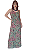 VESTIDO LONGO FOLHAGEM - Imagem 1