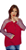 BLUSA MG LONGA CREPE FRUTAS VERMELHAS - Imagem 3