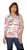 BLUSA VISCOSE  ESTAMPADA FLORAL - Imagem 2