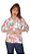 BLUSA VISCOSE  ESTAMPADA FLORAL - Imagem 1