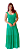 VESTIDO LONGO LISO C\ ALÇAS BABADO - Imagem 3