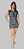 VESTIDO CURTO RENDA E CETIM - Imagem 3