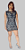 VESTIDO CURTO RENDA E CETIM - Imagem 1