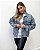 Jaqueta Jeans Com Strass Oversized Shine - Imagem 8