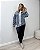 Jaqueta Jeans Com Strass Oversized Shine - Imagem 2