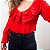 Camisa com babado frontal Vivian - Imagem 3