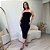 Vestido midi em modal sem alça Brenda - Imagem 1